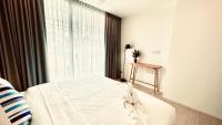 Půdorys ubytování 2 Bedroom Beachfront Aqua Apartment SDV374 By Samui Dream Villas