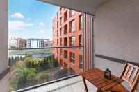 Balkón alebo terasa v ubytovaní Flatbook - City Center SPA Apartments Toruńska