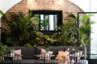 Et opholdsområde på The Mood Luxury Rooms