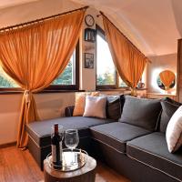 Posezení v ubytování Borovets Dream Studio