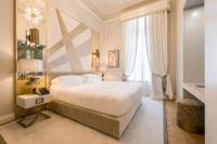 Posteľ alebo postele v izbe v ubytovaní Grand Hotel Principe Di Piemonte