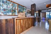 Ο χώρος του lounge ή του μπαρ στο Hotel M AND RESORT