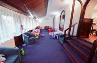 Posezení v ubytování Conacul Domnesc