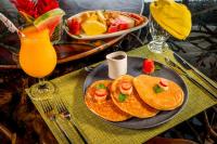 Mad i villaen eller i nærheden