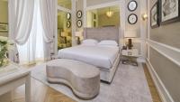 Posteľ alebo postele v izbe v ubytovaní Grand Hotel Principe Di Piemonte