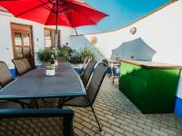 Patio nebo venkovní prostory v ubytování Levandulová chalupa