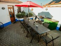 Patio nebo venkovní prostory v ubytování Levandulová chalupa