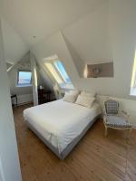 Posteľ alebo postele v izbe v ubytovaní Villa Sainte-Anne - Ploemeur