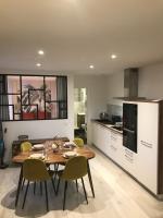 Kuchyňa alebo kuchynka v ubytovaní Joli appartement très bien situé - Perros-Guirec