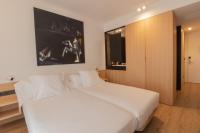 Posteľ alebo postele v izbe v ubytovaní Hotel Cortabitarte