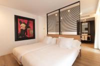 Posteľ alebo postele v izbe v ubytovaní Hotel Cortabitarte