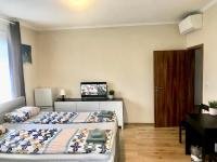 Postel nebo postele na pokoji v ubytování Fresh house