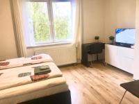 TV a/nebo společenská místnost v ubytování Fresh house