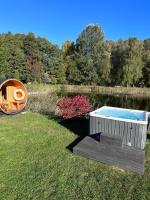Basen w obiekcie Hotel Mazury lub w pobliżu