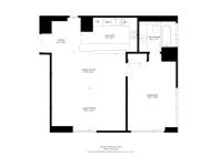 Půdorys ubytování East Heights Tower B - Modern One Bedroom in Business Bay