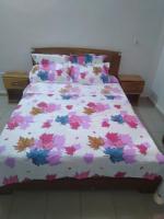 Le TOUNKARANKE residence FASSO KANU- villa-にあるベッド