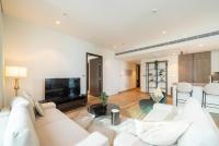 TV a/nebo společenská místnost v ubytování Luton Vacation Homes - Tranquil 2BR Haven in the Heart of Dubai Marina- 28AB04