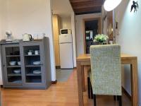 Kuchyň nebo kuchyňský kout v ubytování Apartamentos Ciudad Santiago
