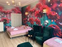 Een bed of bedden in een kamer bij Plato by Hofstad Studio’s