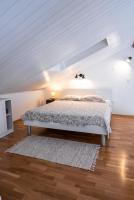 Posteľ alebo postele v izbe v ubytovaní New cosy apartments with private parking