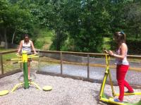 Enfants s&eacute;journant dans l&#39;&eacute;tablissement Camping La Cl&eacute; des Champs