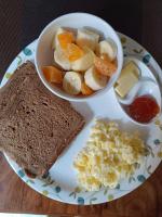 Jídlo v penzionu nebo okolí