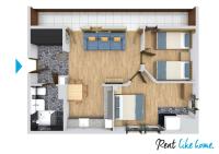 Plan piętra w obiekcie Rent like home - Ciągłówka