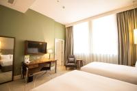 Postel nebo postele na pokoji v ubytování DoubleTree by Hilton Hotel & Spa Liverpool