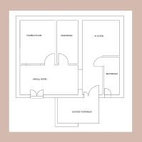The floor plan of Camaredde N. 10