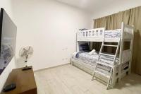 Postel nebo postele na pokoji v ubytování Apartamento de 2 Dormitorios en Hard Rock Golf