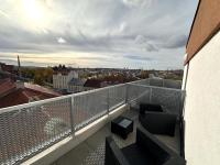 Balkón nebo terasa v ubytování Sky Apartments 502