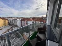 Balkón nebo terasa v ubytování Sky Apartments 502