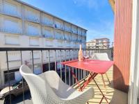 Plán poschodí v ubytovaní Argelès - Appartement 4 pers, 30m plage, clim, proche boutiques - FR-1-309-371