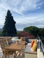 Balkón nebo terasa v ubytování Kallinos Boutique Hotel