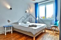 Łóżko lub łóżka w pokoju w obiekcie LocaLise - M8 - Ty Geoland - Maison à deux pas du centre avec jardin au Guilvinec - Wifi inclus - Animaux bienvenus- Linge de lit inclus
