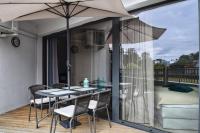 Balkón alebo terasa v ubytovaní Apartament Horyzont 101