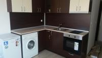 Kuchyň nebo kuchyňský kout v ubytování Villa Victory Apartments