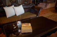 Posezení v ubytování Archontiko Fiamegou Hotel&Spa