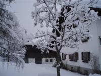 Obiekt Gästehaus Lienharterhof zimą