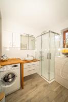 Kúpeľňa v ubytovaní Walters Appartment - Wohfühlurlaub für Mensch und Hund