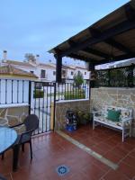 Balkón alebo terasa v ubytovaní Vivienda Rural LA SOÑADA en El Bosque