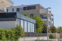 Bygningen som lejlighedshotellet ligger i