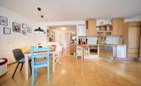 Kuchnia lub aneks kuchenny w obiekcie Bungalow Nr. 33 - Die Ferienwohnung