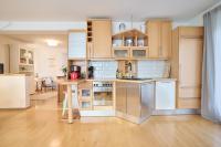 Kuchnia lub aneks kuchenny w obiekcie Bungalow Nr. 33 - Die Ferienwohnung