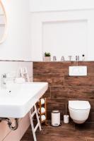 Łazienka w obiekcie Bungalow Nr. 33 - Die Ferienwohnung