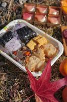 ゲストハウスの敷地内または近くでの食事または食べ物