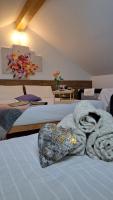 Posteľ alebo postele v izbe v ubytovaní Bed & Breakfast Le Due G