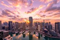 Půdorys ubytování Vida Dubai Marina & Yacht Club Residences