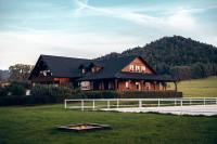 Γενική θέα στο βουνό ή θέα στο βουνό από  αυτό το πανδοχείο