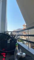 Balkón alebo terasa v ubytovaní Homing Volos Inspired Modern Living